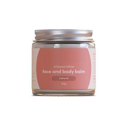 Grass-Fed Tallow Lip Balm - Unscented