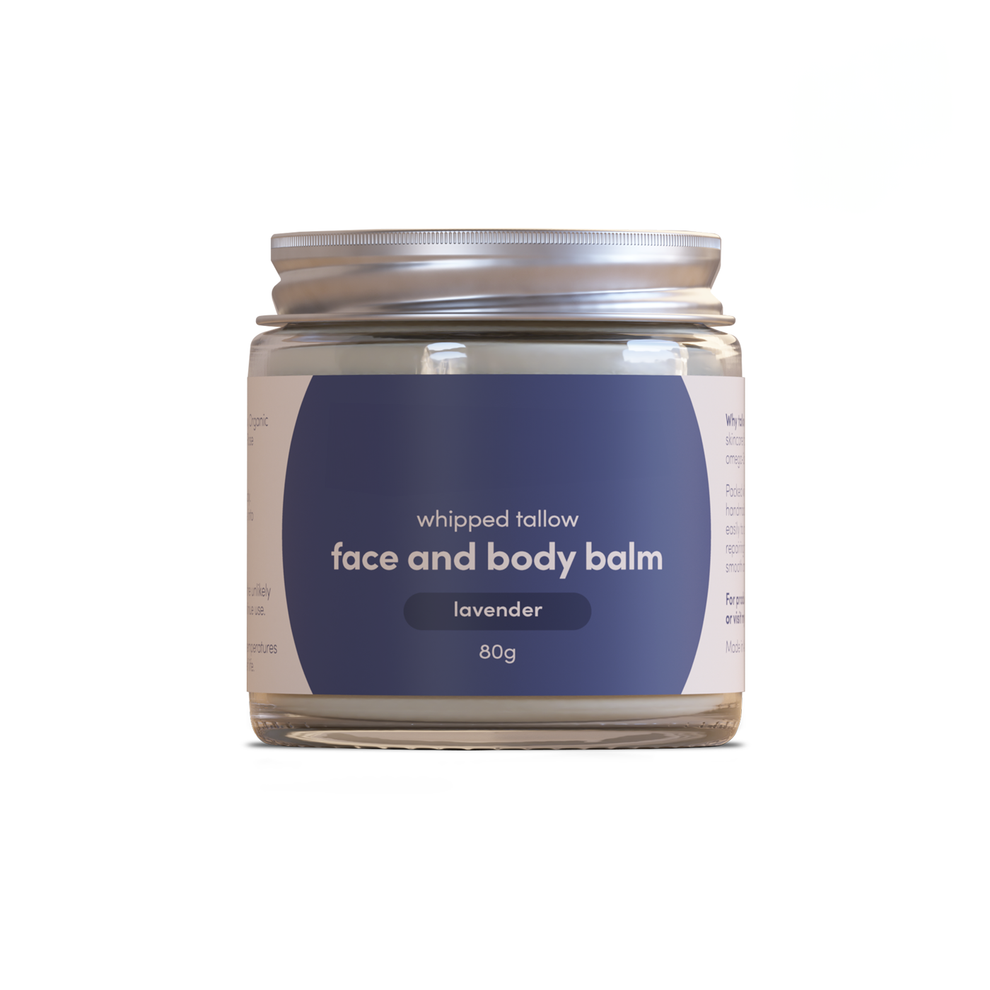 Grass-Fed Tallow Lip Balm - Lavender