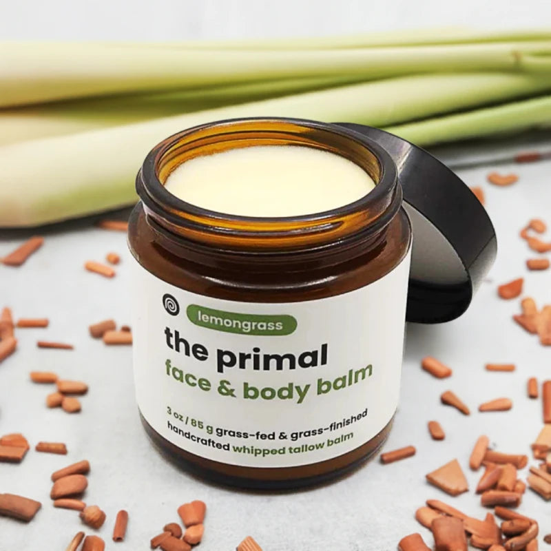 Whipped Tallow Balm For Face & Body - Lemongrass