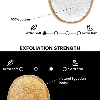 Natural Egyptian Loofah Pad