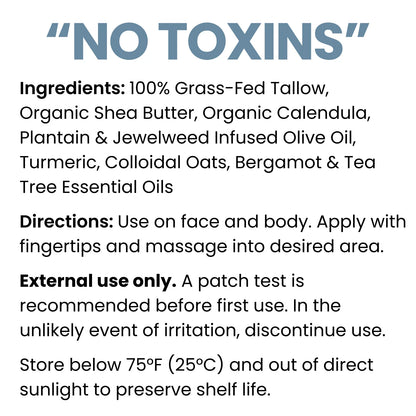 Soothe + Repair Whipped Tallow Balm (Face & Body)