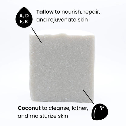 Tallow Soap - Sea Salt